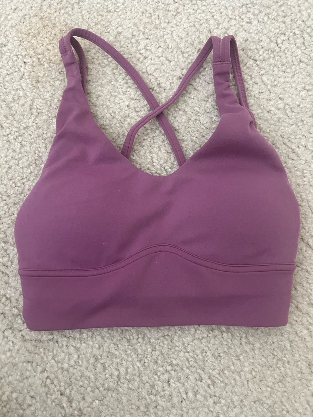 Lululemon Sports Bra - Dusty Plum size 4